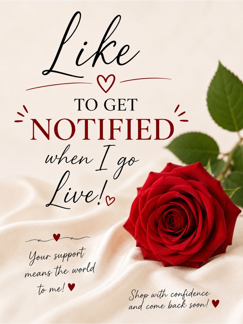 LIVE SHOW NOTIFICATIONS